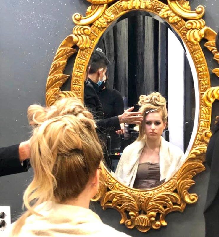 Noir acconciatori solone