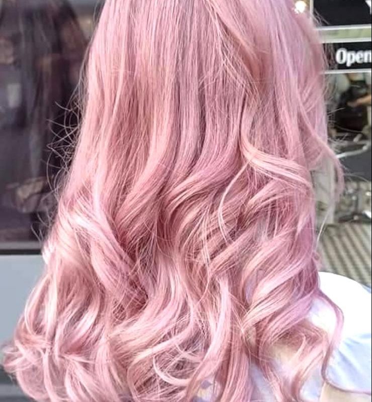 Noir acconciatori pink